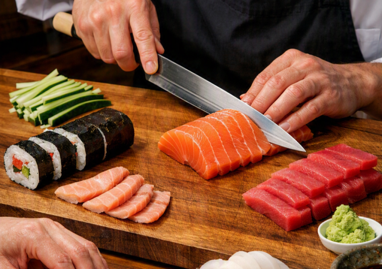 Knife Skills of a Sushi Chef: Precision and Artistry Explained